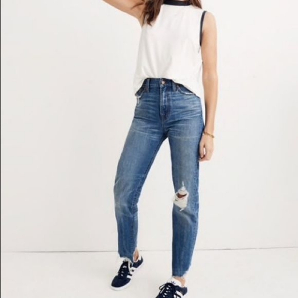 Madewell The Perfect Summer Jean Destructed H5823
